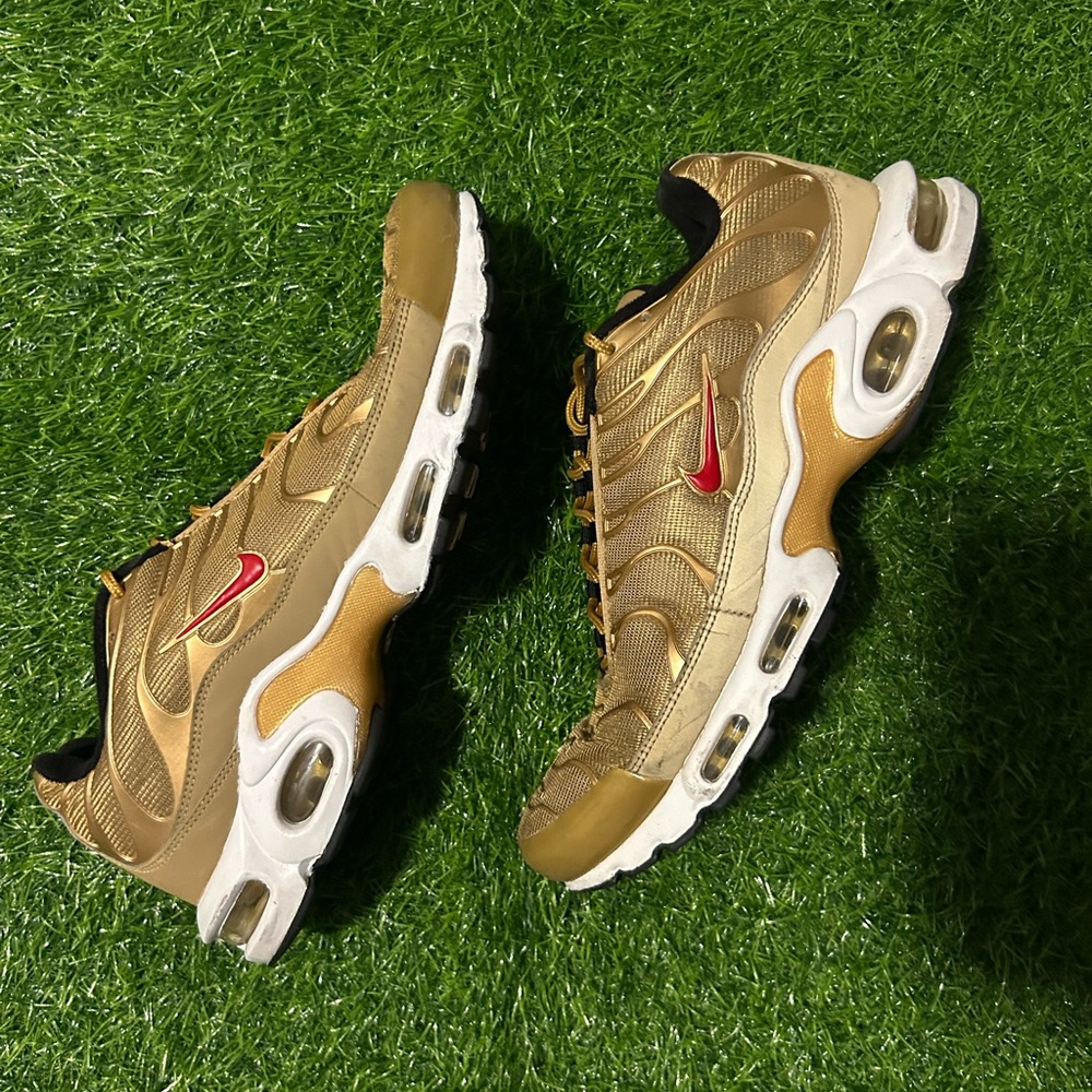 Men’s Nike Air Max Plus ‘Mettallic Gold’ - Size 11.5M - Great Condition & Clean